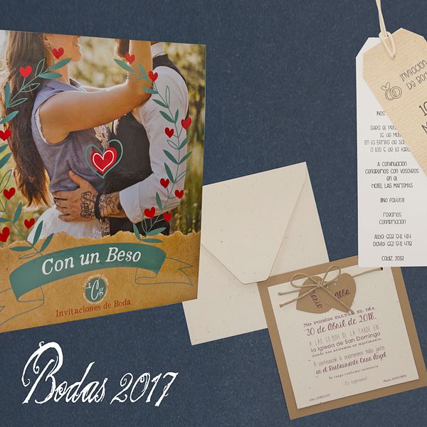 Invitaciones de boda, postales, tarjetas navideñas, vales regalo... | GRÁFICAS QUIÑONES