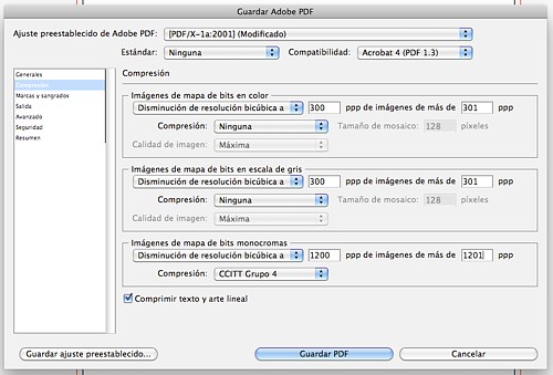 Compresion de imágenes TIFF, PSD o PDF | GRÁFICAS QUIÑONES