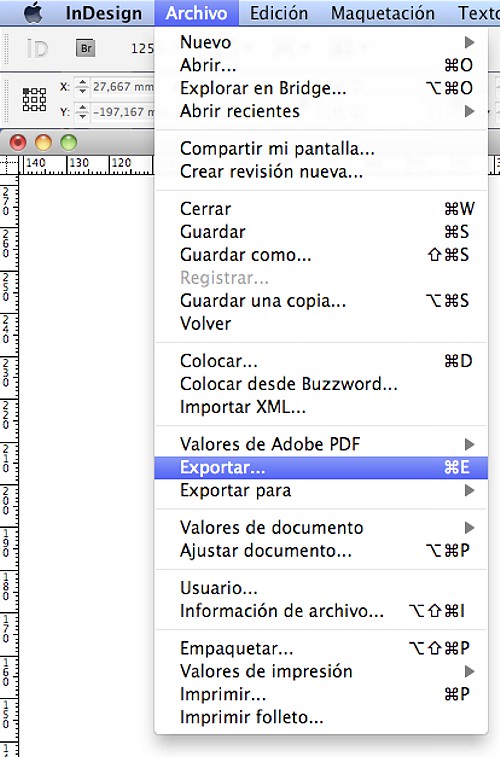 Exportar a PDF en InDesign | GRÁFICAS QUIÑONES